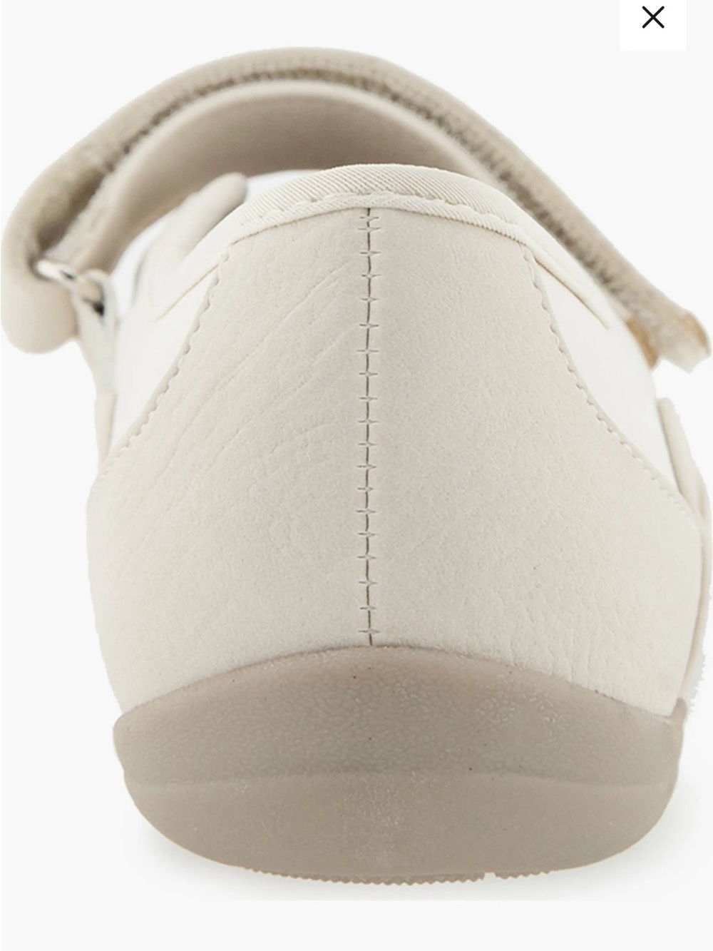 UNIONBAY women cream Mary Jane Hook-and-Loop Casual Shoes sneakers Size 8.5 - Picture 3 of 11